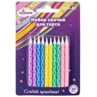 Набор свечей для торта «Ромбы», 20 шт BCD-03 Набор свечей для торта «Ромбы», 20 шт BCD-03