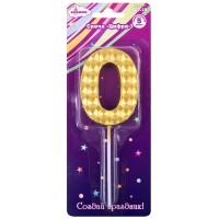 Свеча-цифра 0 BCD-14/0