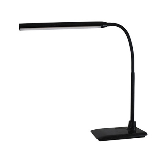 Светильник настольный светодиодный СН-28 220В 6Вт 5000К сенсор-диммер, черный SQ0337-0095