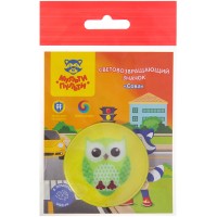 Световозвращающий значок «Сова» СЗ_21721