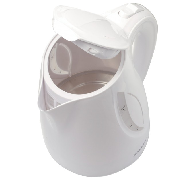 Чайник электрический SONNEN, 1.7 л, 2200 Вт, белый КТ-1758