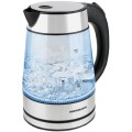 Чайник электрический NORMANN, 1.7 л, стекло, подсветка AKL-237