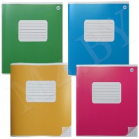 Тетрадь A5, 18 л., клетка, «Цветная однотонная» 1023с