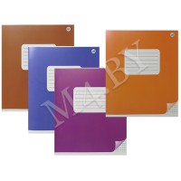 Тетрадь A5, 12 л., клетка, «Цветная однотонная» 900с