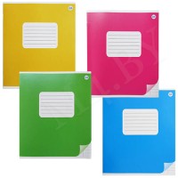 Тетрадь A5, 12 л., линейка, «Цветная однотонная» 901с