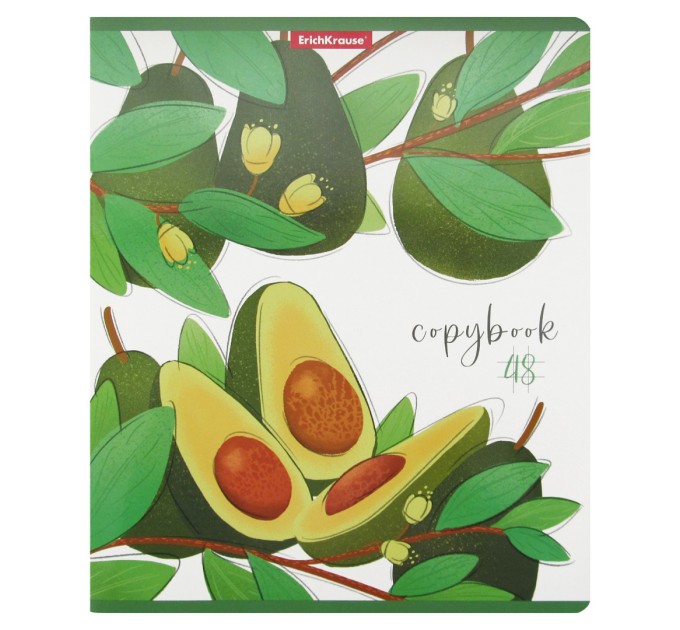 Набор тетрадей A5, 48 л., клетка, «Juicy Fruits», выборочный УФ-лак, 5 шт 58280/н