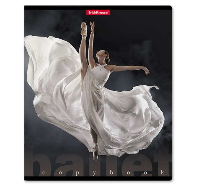 Набор тетрадей А5, 48 л., клетка, «Балет», матовая ламинация, 5 шт в термопленке 58287/н