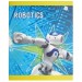 Набор тетрадей A5, 48 л., клетка 4 шт., «Роботы», глитерный лак, в термопленке, уценка! C 1360