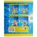 Набор тетрадей A5, 48 л., клетка 4 шт., «Роботы», глитерный лак, в термопленке, уценка! C 1360