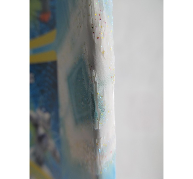 Набор тетрадей A5, 48 л., клетка 4 шт., «Роботы», глитерный лак, в термопленке, уценка! C 1360