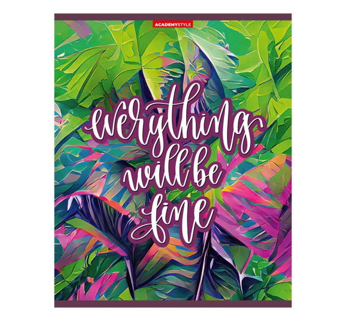 Набор тетрадей А5, 48 л., клетка, «Ботаника», полный УФ лак, микротекстура, 20 шт в термопленке 13084/5н