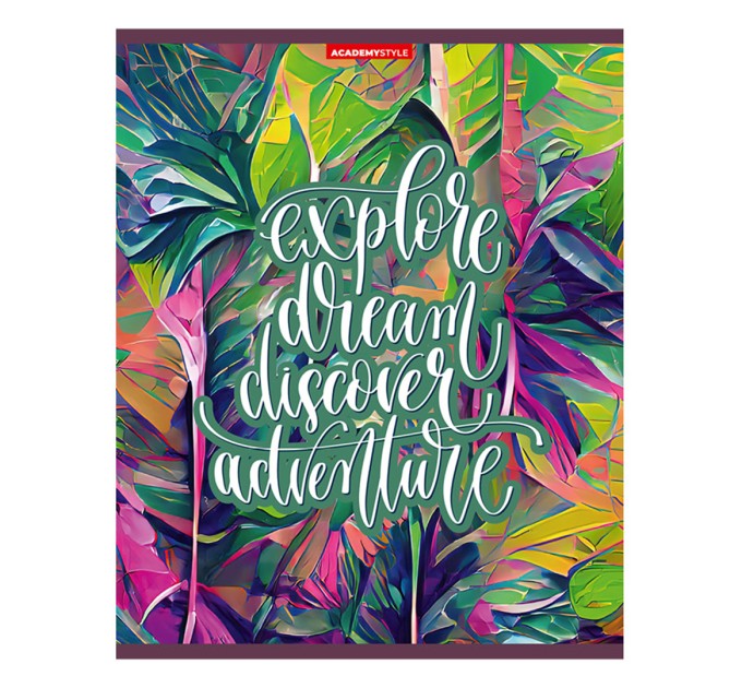 Набор тетрадей А5, 48 л., клетка, «Ботаника», полный УФ лак, микротекстура, 20 шт в термопленке 13084/5н