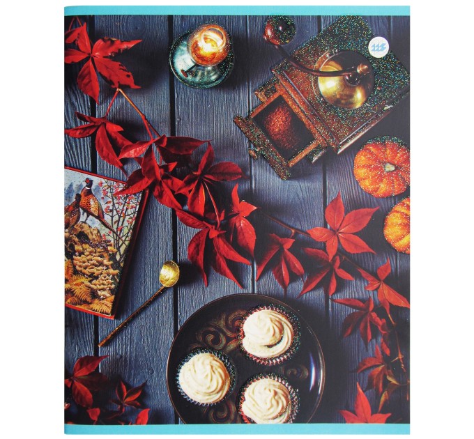 Набор тетрадей A5, 48 л., клетка 4 шт., «С добрым утром», глитерный лак, уценка! C 1360