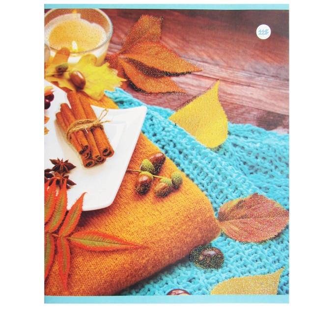 Набор тетрадей A5, 48 л., клетка 4 шт., «С добрым утром», глитерный лак, уценка! C 1360