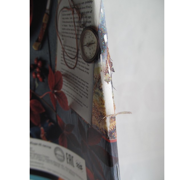 Набор тетрадей A5, 48 л., клетка 4 шт., «С добрым утром», глитерный лак, уценка! C 1360