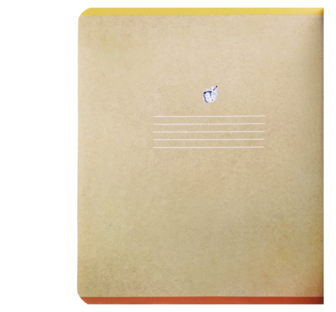 Тетрадь A5, 48 л., клетка, «Floral Kraft», глянцевая ламинация N5c48-31328