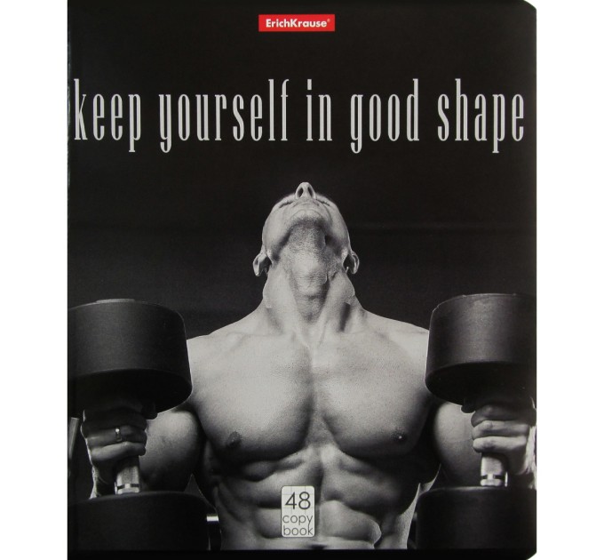 Набор тетрадей А5, 48 л., клетка, «Будь в форме», 5 шт в термопленке 58276/н