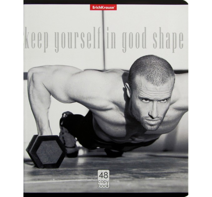 Набор тетрадей А5, 48 л., клетка, «Будь в форме», 5 шт в термопленке 58276/н