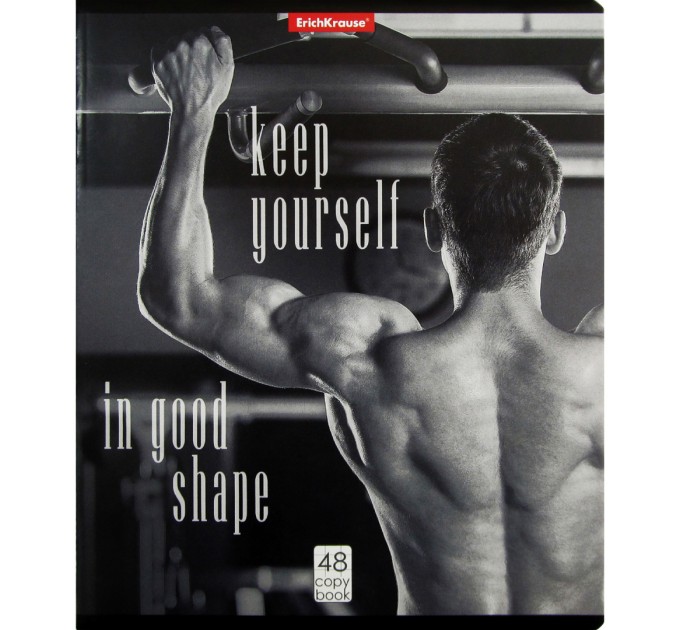 Набор тетрадей А5, 48 л., клетка, «Будь в форме», 5 шт в термопленке 58276/н