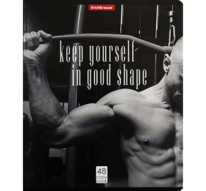 Набор тетрадей А5, 48 л., клетка, «Будь в форме», 5 шт в термопленке 58276/н