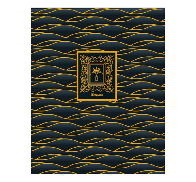 Тетрадь А5, 48 л., клетка, «Люксовая», с доп лист, мет пленка, УФ лак конгрев 9784/5