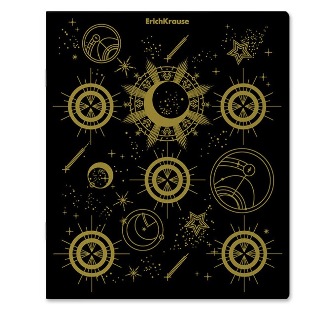 Набор тетрадей А5, 48 л., клетка, «Magic Sky», диз картон на обложку тисн золотом, 5 шт 54256/н