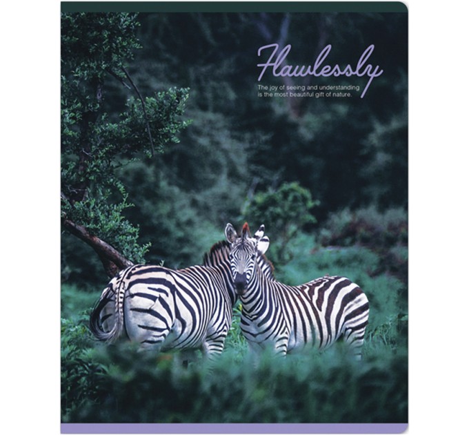 Тетрадь A5, 48 л., клетка, «Gift of nature», матовая ламинация N5c48-33344