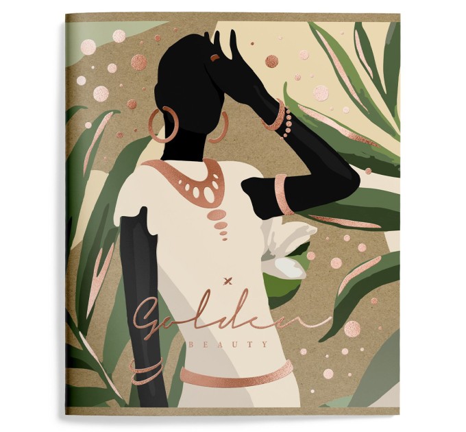 Тетрадь А5, 48 л., клетка, LOREX «GOLDEN BEAUTY» LXCBCL-GB