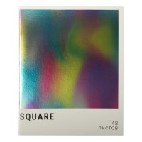 Набор тетрадей А5, 48 л., клетка, 10 штук, «Голография. Квадрат» SVT_480721_01