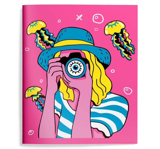 Тетрадь А5, 48 л., клетка, LOREX «NEON MADNESS» LXCBCL-NM