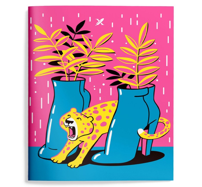 Тетрадь А5, 48 л., клетка, LOREX «NEON MADNESS» LXCBCL-NM