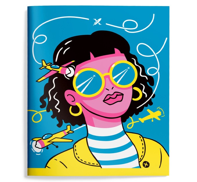 Тетрадь А5, 48 л., клетка, LOREX «NEON MADNESS» LXCBCL-NM