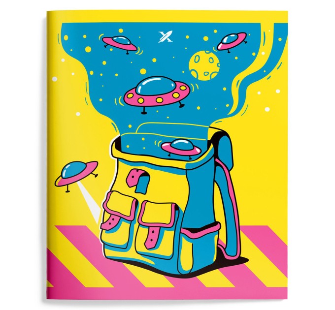 Тетрадь А5, 48 л., клетка, LOREX «NEON MADNESS» LXCBCL-NM