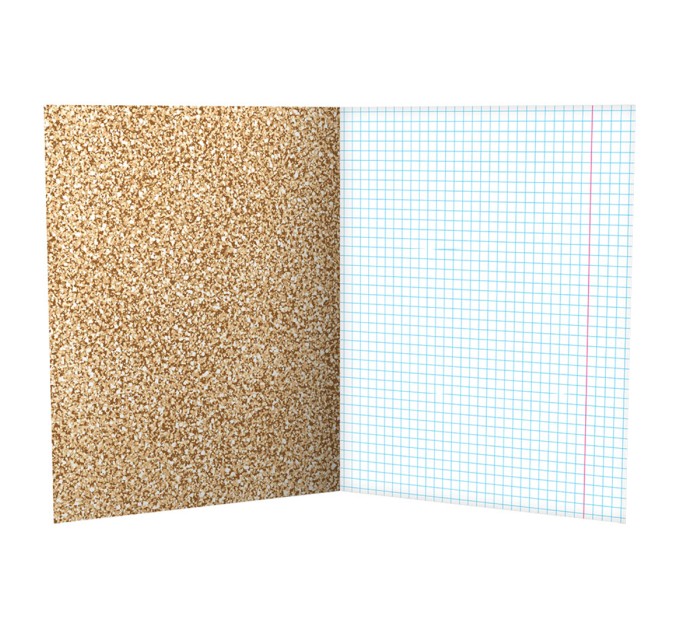 Набор тетрадей А5, 48 л., клетка, «Текстуры», софт-тач лам, цв оборот, 10 шт в термопленке 13631/5н