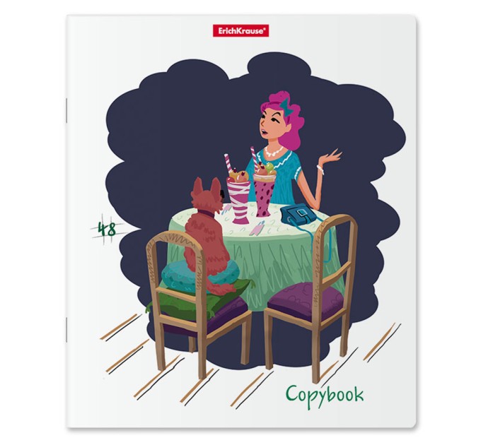 Набор тетрадей А5, 48 л., клетка, «Urban Romance», матовая ламинация, 5 шт в термопленке 54259/н