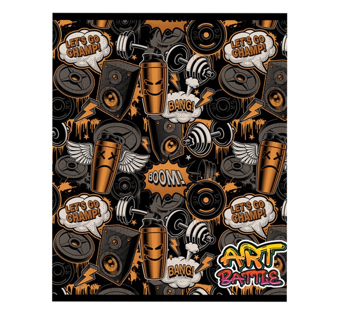 Набор тетрадей А5, 48 л., клетка, «Урбанистика», метал пленка, УФ лак, 20 шт в термопленке 13029/5н