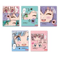 Тетрадь А5, 48 л., клетка, «Девочки бывают разные» 48ТСК5_5_3_1