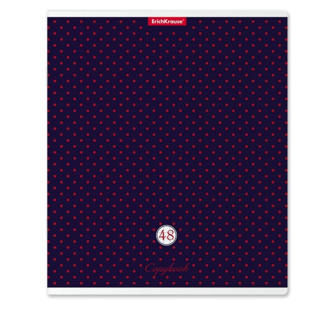 Тетрадь A5, 48 л., клетка, «Dots», выборочный УФ-лак 58401