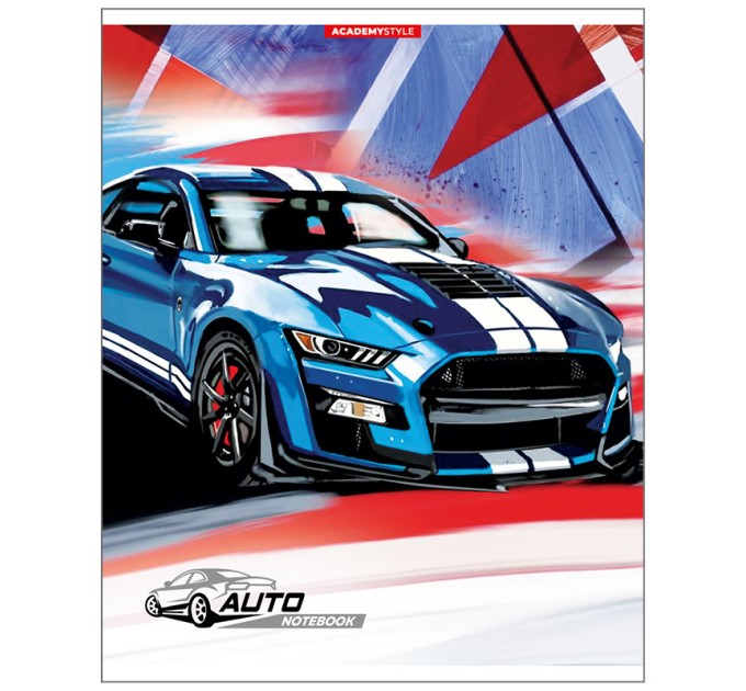 Набор тетрадей А5, 48 л., клетка, «Авто», ВД лак, 20 шт в термопленке 12727/5н