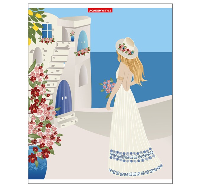 Набор тетрадей А5, 48 л., клетка, «Легкий бриз», ВД лак, микротекстура, 20 шт в термопленке 13102/5н