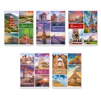 Набор тетрадей А5, 48 л., клетка, 10 штук, «Мир вокруг нас» 48ТСК5_1_3_1