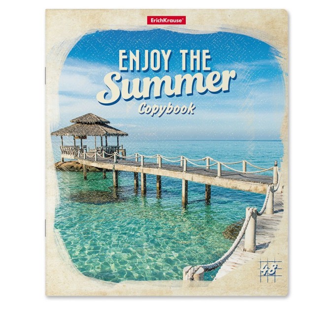 Набор тетрадей A5, 48 л., клетка, «Enjoy The Summer», 5 шт 49624/н