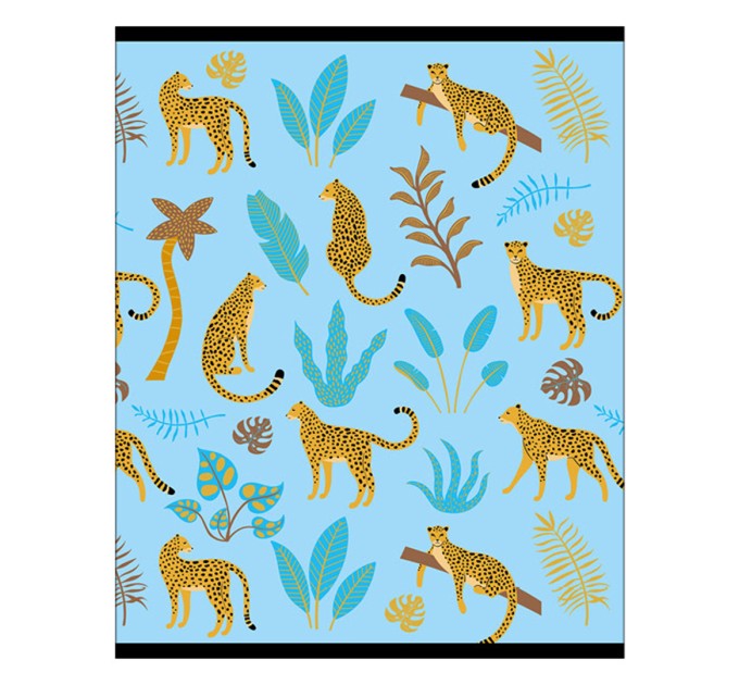 Тетрадь А5, 48 л., клетка, «Be wild» 10907/5