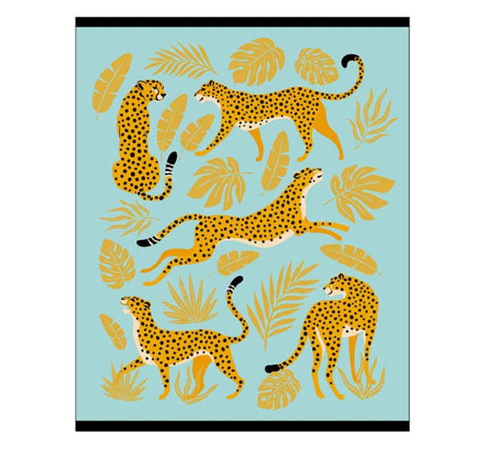 Тетрадь А5, 48 л., клетка, «Be wild» 10907/5