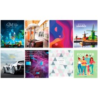 Тетрадь A5, 96 л., клетка, «Микс. Ассорти» Т96к_45897