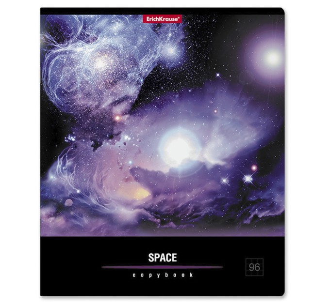 Тетрадь А5, 96 л., клетка, «Вселенная» 35494