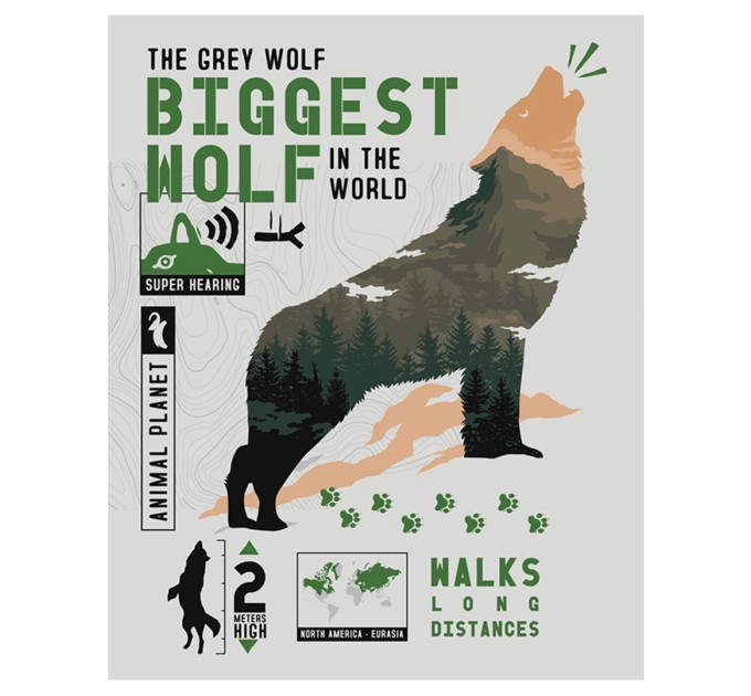 Тетрадь А5, 96 л., клетка, «Animal planet», выб УФ двойной AP5/5