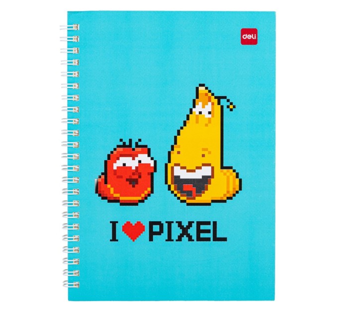 Тетрадь A5, 60 л, на спирали, «4 LARVA PATTERNS» LA560