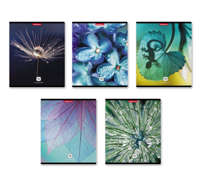 Тетрадь А5, 96 л., клетка, «Макромир», глянцевая ламинация 58291