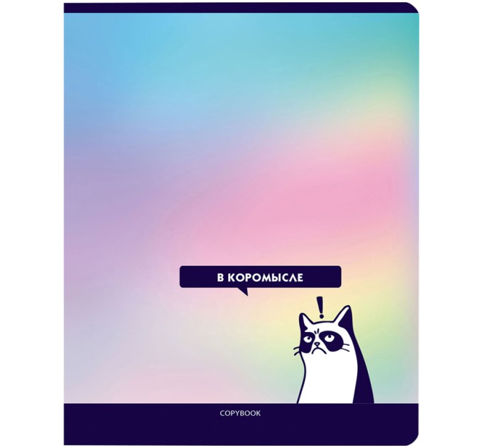 Тетрадь A5, 60 л., клетка, «Ну ты тупой!» Т5ск60 9613